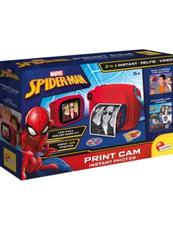 LISCIANI Foto & Video<Marvel Spiderman Print Cam Sofortbildkamera Kamera Camera Fotos in rot