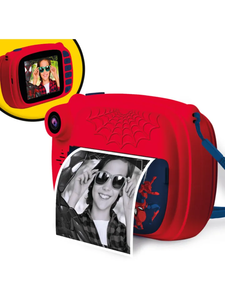 LISCIANI Foto & Video<Marvel Spiderman Print Cam Sofortbildkamera Kamera Camera Fotos in rot