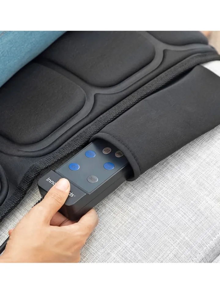 InnovaGoods Pflege & Gesundheit<Massagematte in Schwarz - (L)156 x (B)54 cm