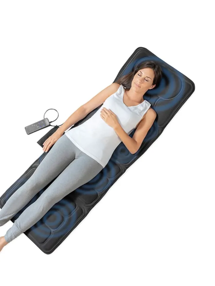 InnovaGoods Pflege & Gesundheit<Massagematte in Schwarz - (L)156 x (B)54 cm