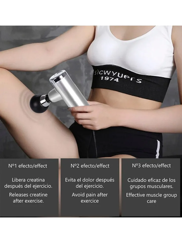 DAM Pflege & Gesundheit<Massagepistole ''SJ-8200'' in Silber