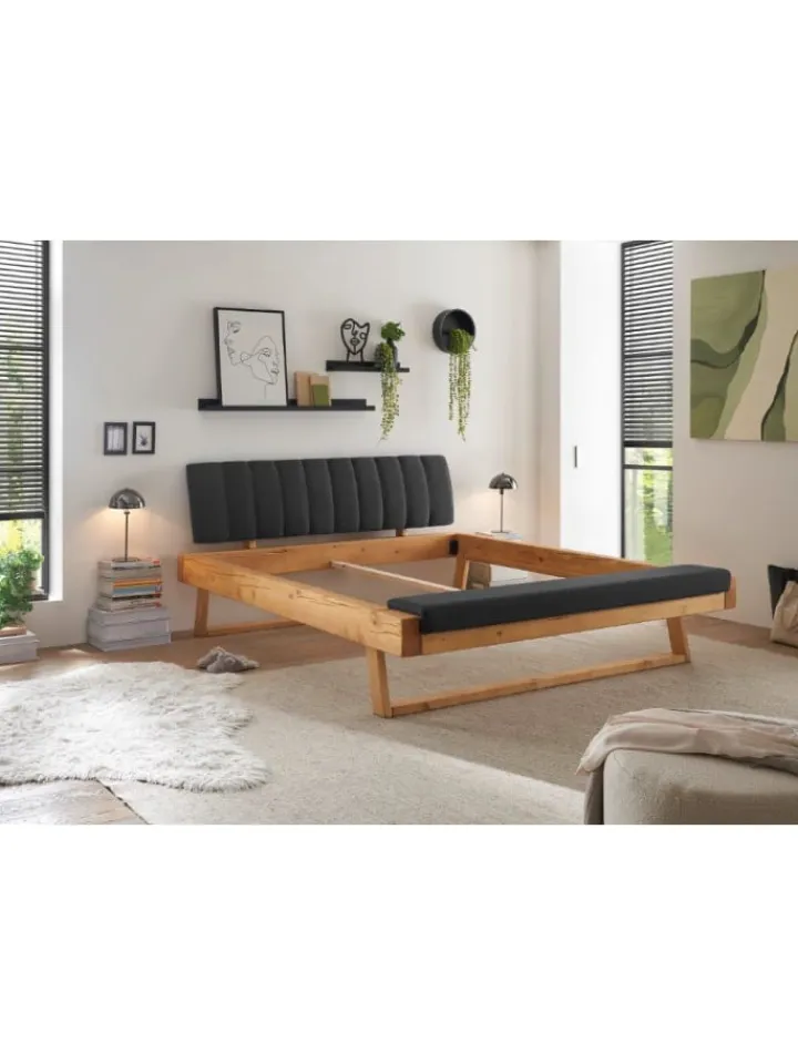 Vaja Betten & Matratzen<Massivholz Doppelbett Sarja 180x200 cm Fichte massiv in Fichte