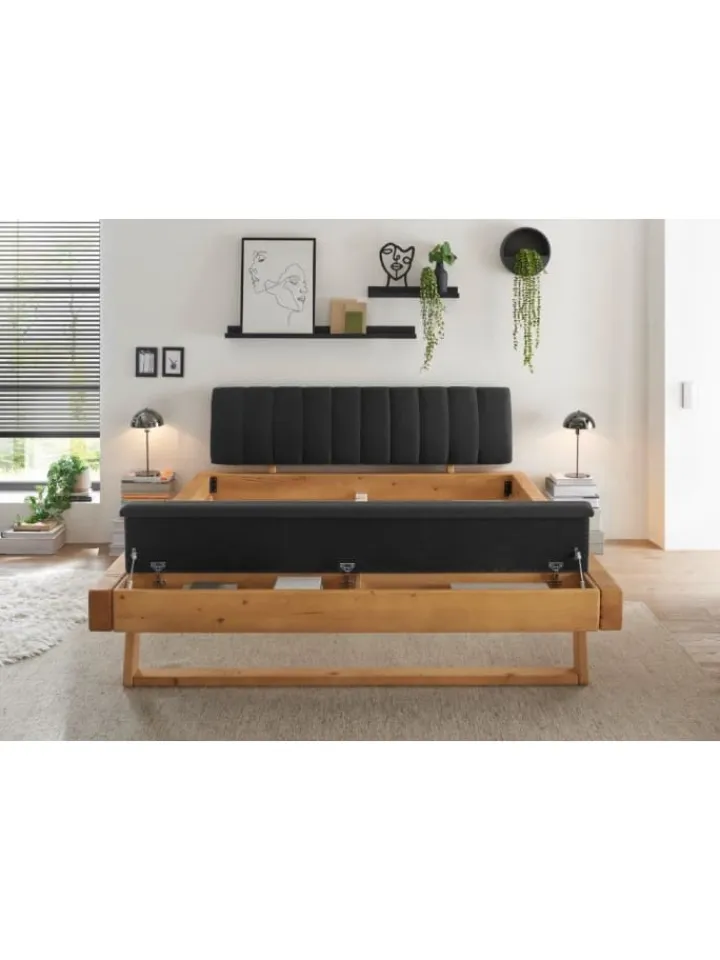 Vaja Betten & Matratzen<Massivholz Doppelbett Sarja 180x200 cm Fichte massiv in Fichte