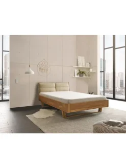 Vaja Betten & Matratzen<Massivholz-Bett TJARK ca.140x200 cm in Eiche geölt