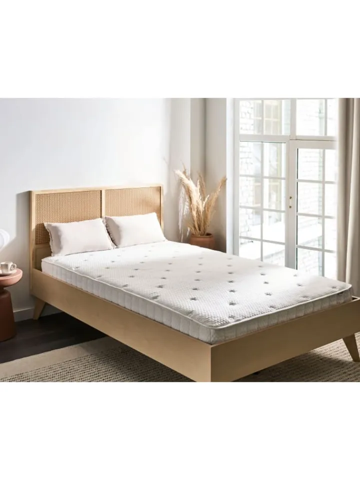 Beliani Betten & Matratzen<Matratze DUO in Weiß - (W) 120 x (H) 20 x (L) 200 cm