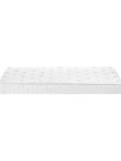 Beliani Betten & Matratzen<Matratze DUO in Weiß - (W) 120 x (H) 20 x (L) 200 cm