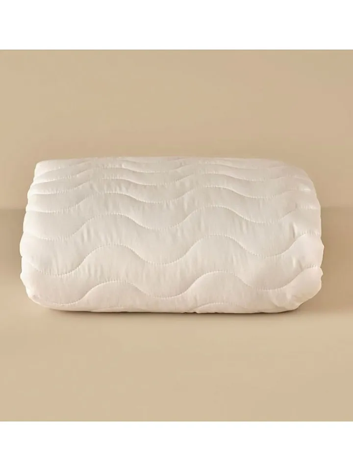 BELLA MAISON Betten & Matratzen<Matratzenschoner in Weiß - (L)200 x (B)100 cm