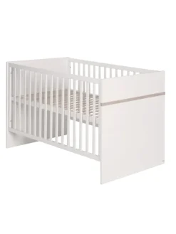 roba Möbel-Sets<Möbelset Moritz 2-tlg. Weiß/Luna Elm mit Kinderbett & Kommode