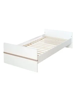 roba Möbel-Sets<Möbelset Moritz 2-tlg. Weiß/Luna Elm mit Kinderbett & Kommode