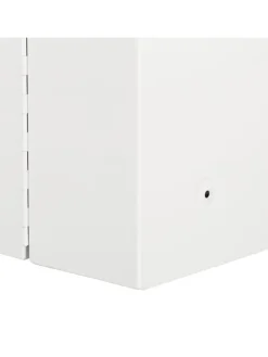 relaxdays Badmöbel<Medikamentenschrank in Weiß - (B)53 x (H)53 x (T)20 cm