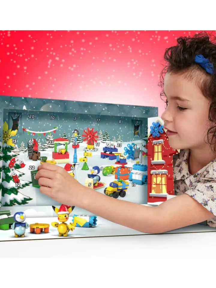 Mega Bloks Adventskalender<MEGA Pokémon Adventskalender in Mehrfarbig ab 6 Jahre