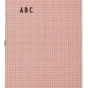 Design Letters Wanddekoration<Message-Board in Rosa - A3