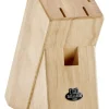 Zwilling Koch- & Backutensilien<Messerblock ''Ballarini'' in Beige - (B)10 x (H)21 x (T)23 cm