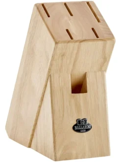 Zwilling Koch- & Backutensilien<Messerblock ''Ballarini'' in Beige - (B)10 x (H)21 x (T)23 cm