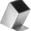 WMF Koch- & Backutensilien<Messerblock ''Flextec'' in Silber - (B)15,7 x (H)25 x (T)26,5 cm