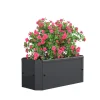 VCM Pflanzen & Zubehör<Metall Pflanzkasten Blumentopf 39x18 Balora S in Schwarz