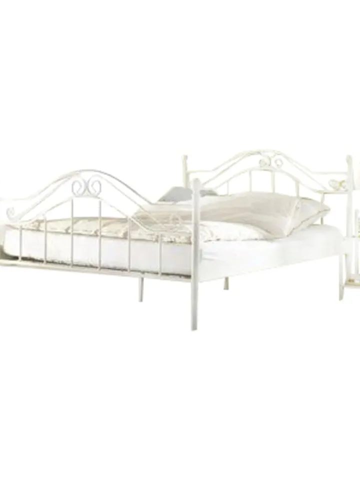 möbel-direkt Betten & Matratzen<Metallbett in 3 Größen Metallbett in weiß, Liegefläche 90x200 cm