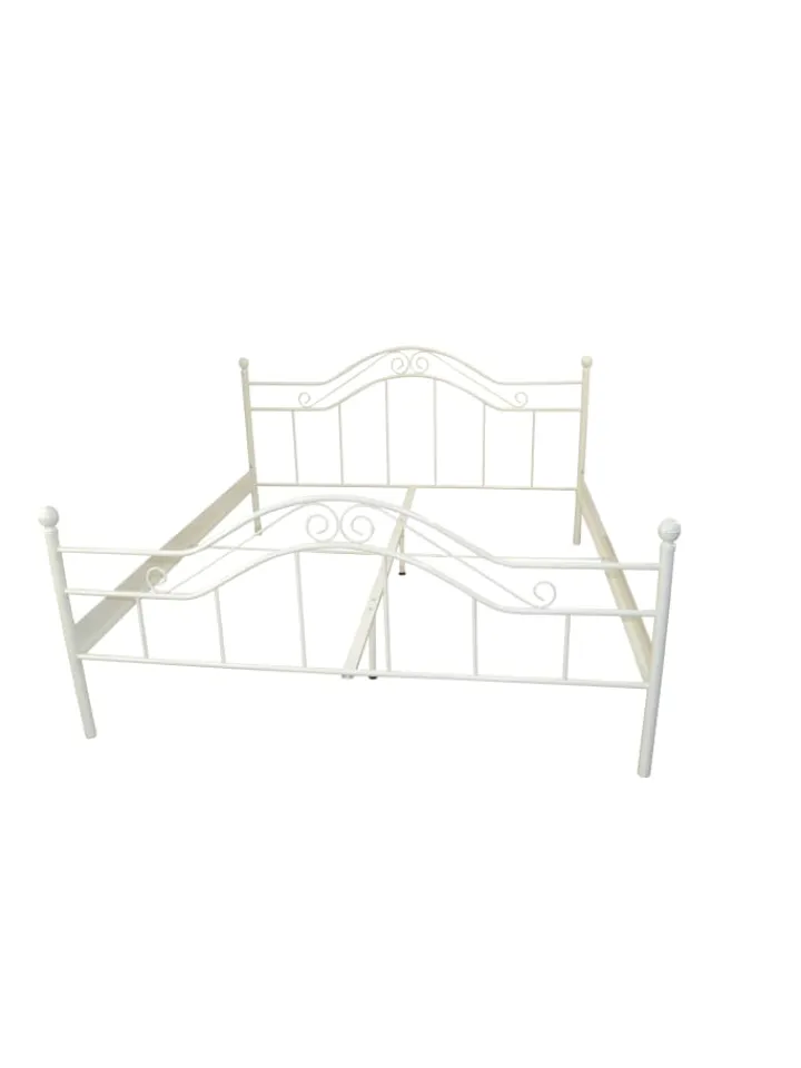 möbel-direkt Betten & Matratzen<Metallbett in 3 Größen Metallbett in weiß, Liegefläche 90x200 cm