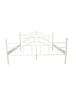möbel-direkt Betten & Matratzen<Metallbett in 3 Größen Metallbett in weiß, Liegefläche 90x200 cm