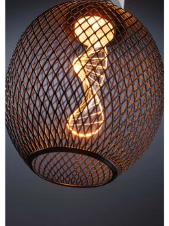 paulmann Leuchtmittel<Metallic Glow Standard 230V LED Globe Helix