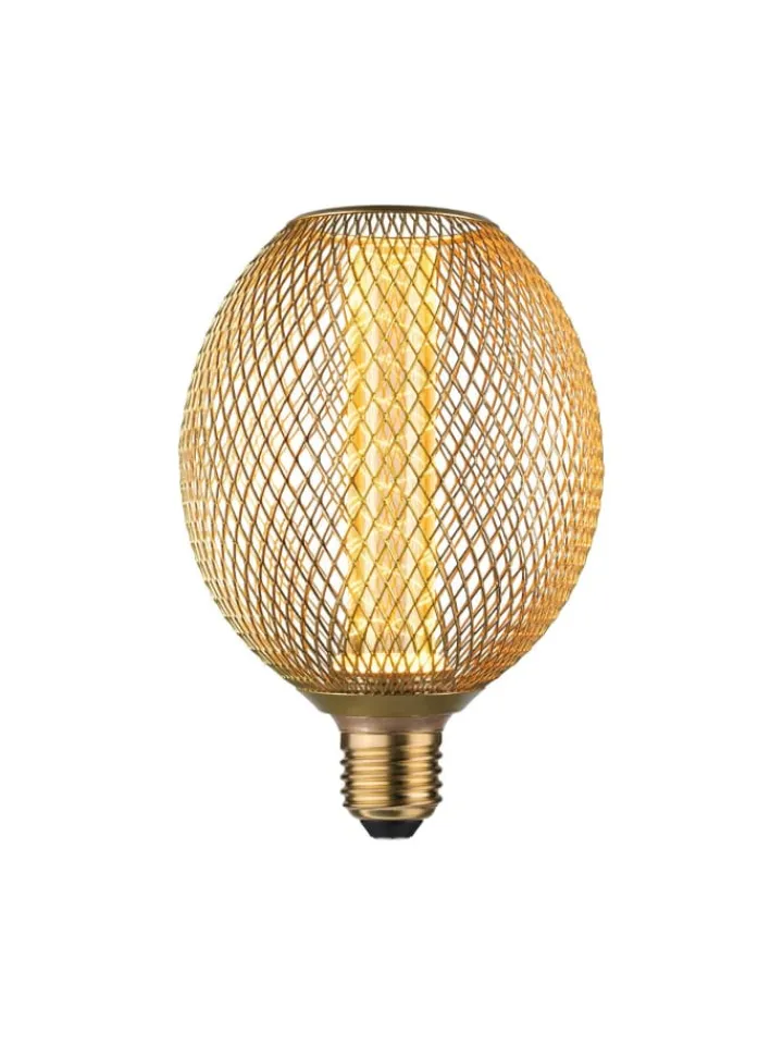 paulmann Leuchtmittel<Metallic Glow Standard 230V LED Globe Spiral