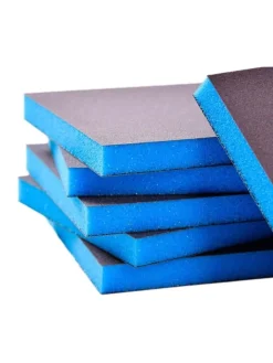 Michelino Putz- & Waschutensilien<3er Set Zauberschwamm – Effektive Reinigung auf 12 x 10 cm in Blau