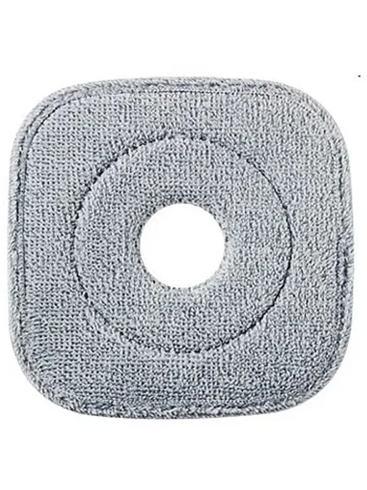 Joybos Putz- & Waschutensilien<Mikrofaser-Mopppads in Grau - (L)22,5 x (B)22,5 cm