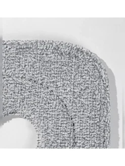 Joybos Putz- & Waschutensilien<Mikrofaser-Mopppads in Grau - (L)22,5 x (B)22,5 cm