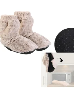HYGGE Wärmflaschen & -Kissen<Mikrowellen-Fußwärmer in Beige