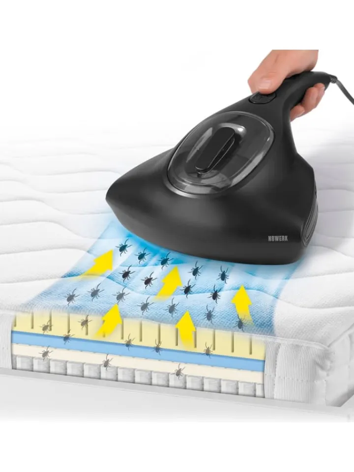 N8WERK Staubsauger<Milbensauger mit herausnehmbarer Hepa-Filter