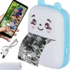 Wisam® Tablets, Konsolen & Elektronisches Spielzeug<Mini Bluetooth Taschendrucker Kompatibel mit iOS Android Etikettendrucker Blau