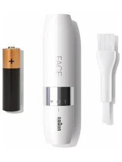 Braun Technik|Pflege & Gesundheit<Mini-Gesichtsrasierer "Face Mini Hair Remover FS1000" in Weiß