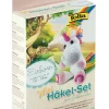 folia PAPER Kreativbedarf & Do-It-Yourself<Mini-Häkelset "Einhorn" - ab 8 Jahren