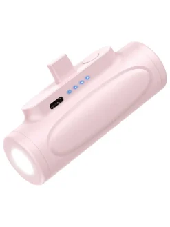 SWEET ACCESS Technikzubehör<Mini-Powerbank 5.000 mAh in Rosa/ Rosa