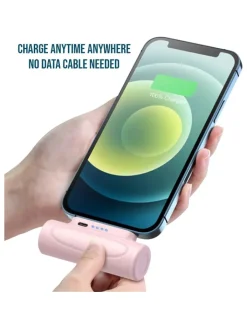 SWEET ACCESS Technikzubehör<Mini-Powerbank 5.000 mAh in Rosa/ Rosa