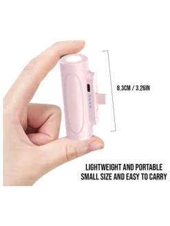 SWEET ACCESS Technikzubehör<Mini-Powerbank 5.000 mAh in Rosa/ Rosa