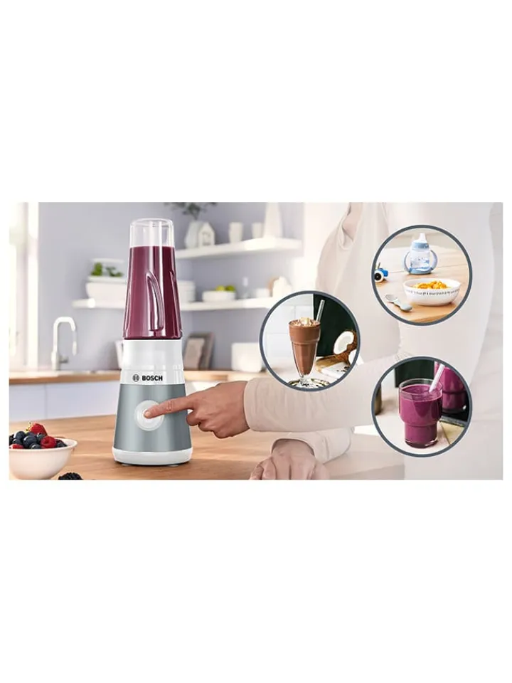 Bosch Kleingeräte Küchenelektronik<Mini-Standmixer "VitaPower" in Silber/ Weiß - 450 W