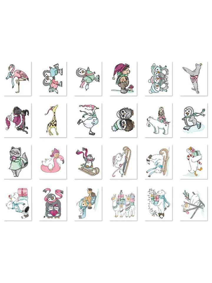 Lutz Mauder Partyzubehör & -Dekoration<Mini-Tattoos "Weihnachten" - ab 3 Jahren