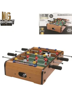 The Home Deco Kids Partyzubehör & -Dekoration<Mini-Tischkicker in Braun - (B)51 x (H)10 x (T)31 cm