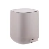 relaxdays Mülleimer<Mülleimer Bad in Beige - 5 l