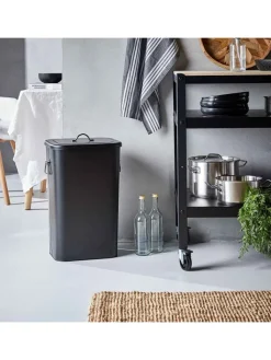 Butlers Mülleimer<Mülleimer BINSTER in Schwarz