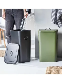 Butlers Mülleimer<Mülleimer BINSTER in Schwarz
