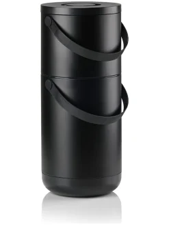 Zone Denmark Mülleimer<Mülleimer "Circular" in Schwarz - 22+12 l