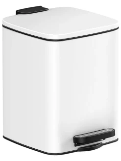 Vitapur Mülleimer<Mülleimer ''SquareSingle'' in Weiß - 6 l