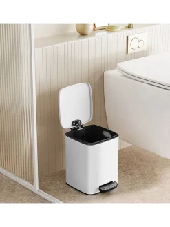 Vitapur Mülleimer<Mülleimer ''SquareSingle'' in Weiß - 6 l