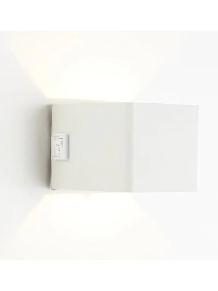 Brilliant Außenbeleuchtung<mobile LED Außenwandleuchte, Bewegungsmelder, magnetisch, weiß