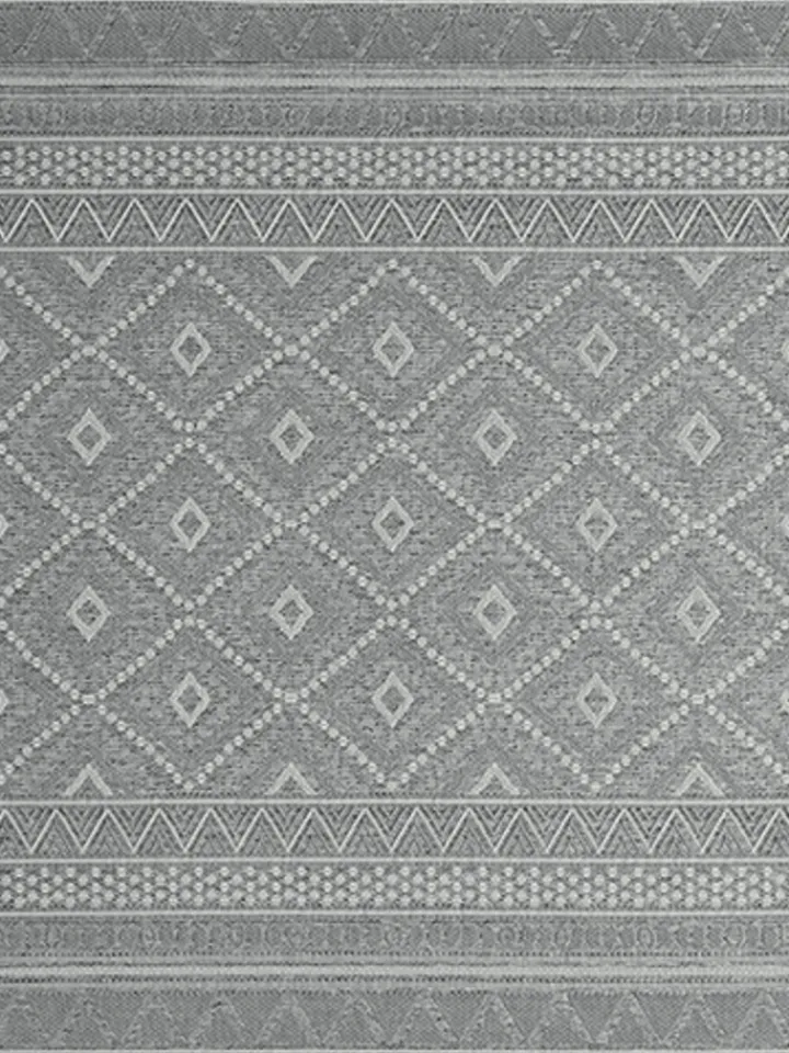 the carpet Outdoorteppiche<Moderner In-/Outdoor Teppich B in Grau