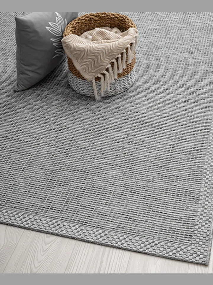 the carpet Outdoorteppiche<Moderner In-/Outdoor Teppich A in Grau