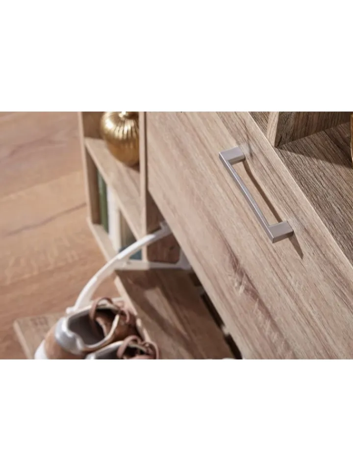 KADIMA DESIGN Garderoben<Moderner Schuhkipper MASSA Holz 2 Fächer Eiche 12 Paar Schuhe