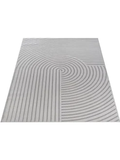 the carpet Outdoorteppiche<Moderner Teppich Soft-Touch Flor C in Grau